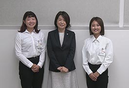 写真：JICA海外協力隊参加者が副市長を訪問