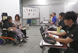 写真：市職員向けの認知症サポーター養成講座