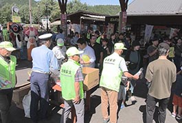 写真：愛知･長野･岐阜合同交通安全キャンペーン