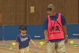 写真：パラスポーツ体験会