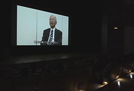 写真：戦後80年「平和をかたりつぐ事業」映画会