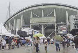 写真：ラリージャパン2025 豊田スタジアムでイベント