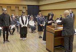 写真：第63回豊田市民美術展 表彰式