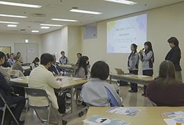 写真：外国人留学生の雇用理解セミナーと交流会