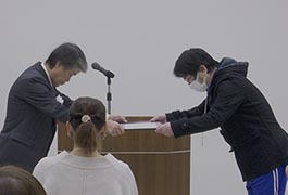 写真：第28回豊田市障がい者作品展 表彰式