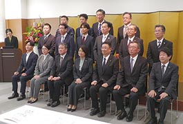 「豊田市SDGs認証制度」認証書授与式