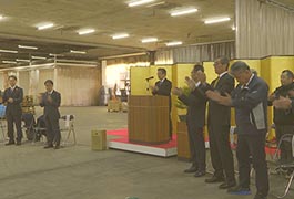 写真：令和8年「初競り」及び「初市式」