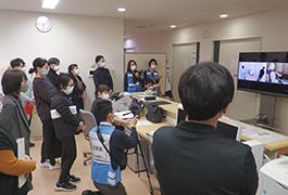 写真：新型インフルエンザ等患者移送訓練