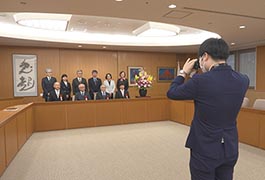 写真：令和7年度豊田市教育委員会表彰式