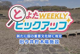 写真：旧今井貯木場施設