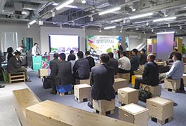 写真：森林内3DデータによるDXの実証実験 成果報告会