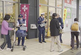 写真：春の交通安全市民運動