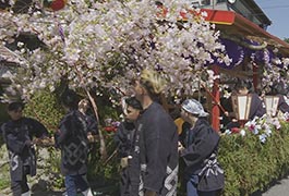 写真：足助春まつり
