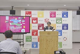 写真：豊田市長記者会見