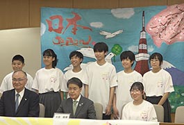 写真：2026 OM世界決勝大会出場メンバーが市長訪問