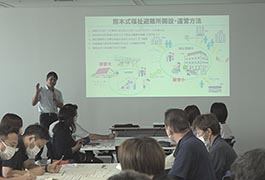写真：福祉避難所運営に関する講演会