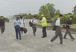 写真：夏の交通安全市民運動