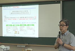 写真：豊野高校の教職員を対象にゲートキーパー養成研修を初めて実施