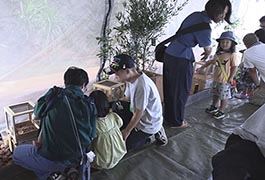 写真：夏休み昆虫ラボ in T-FACE