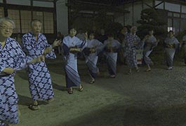 写真：綾渡の夜念仏と盆踊