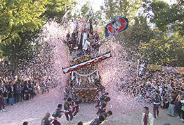 写真:挙母祭り 本楽